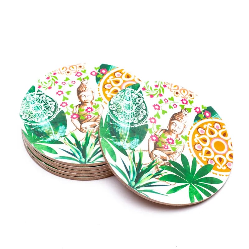 Untersetzer Buddha im Paradies