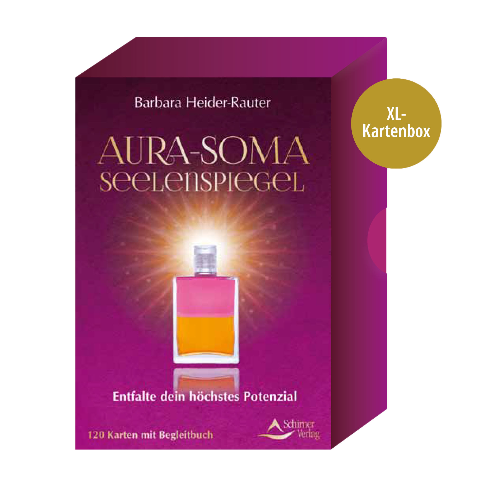 Kartenset: Aura-Soma Seelenspiegel - Entfalte dein höchstes Potenzial, Barbara Heider-Rauter