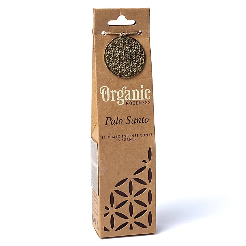 Organic Goodness Palo Santo Räucherkegel + Brenner