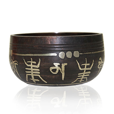 Klangschale Geschenkset „Ohm“