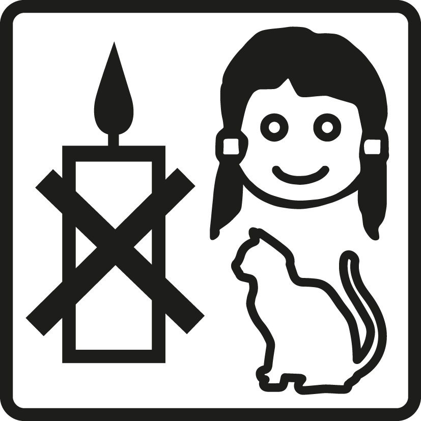 Symbol: Von Kindern und Haustieren fernhalten