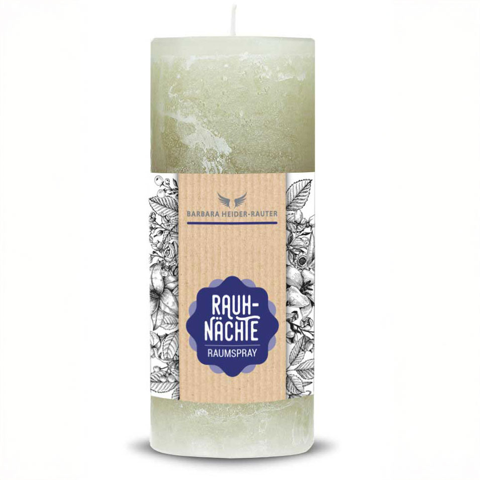 Seelenblütenkerze "Rauhnächte"