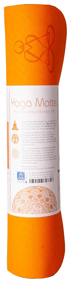 Yoga-Matte Blume des Lebens - TPE ecofriendly