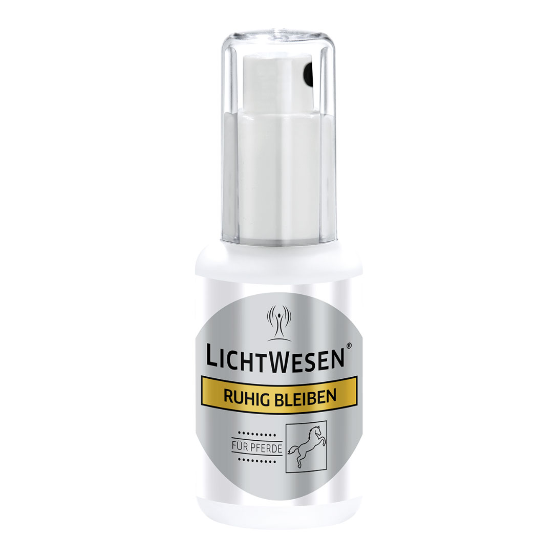 Tieressenz "Ruhig bleiben" für Pferde