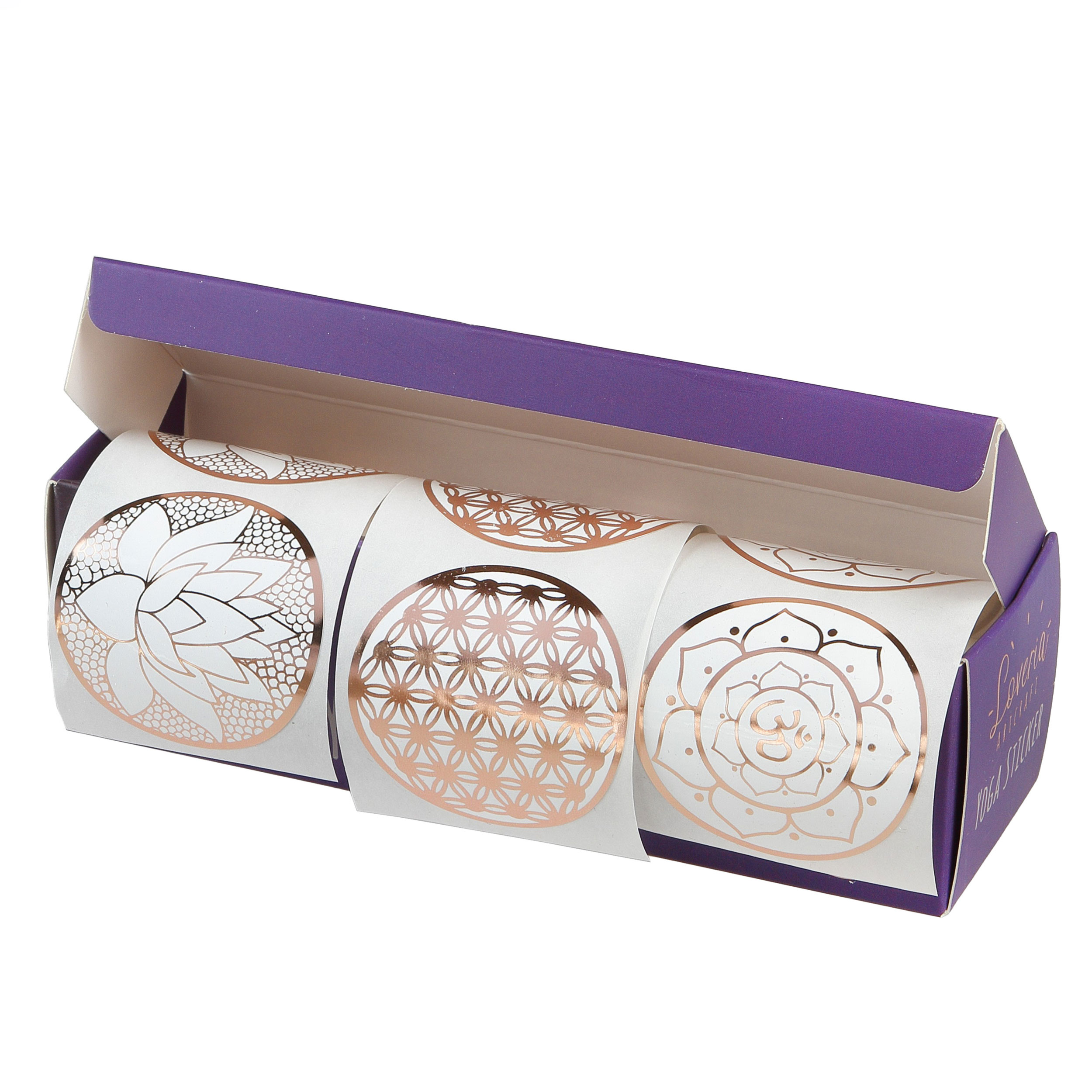 Energie-Sticker, Blume des Lebens, Om, Lotus