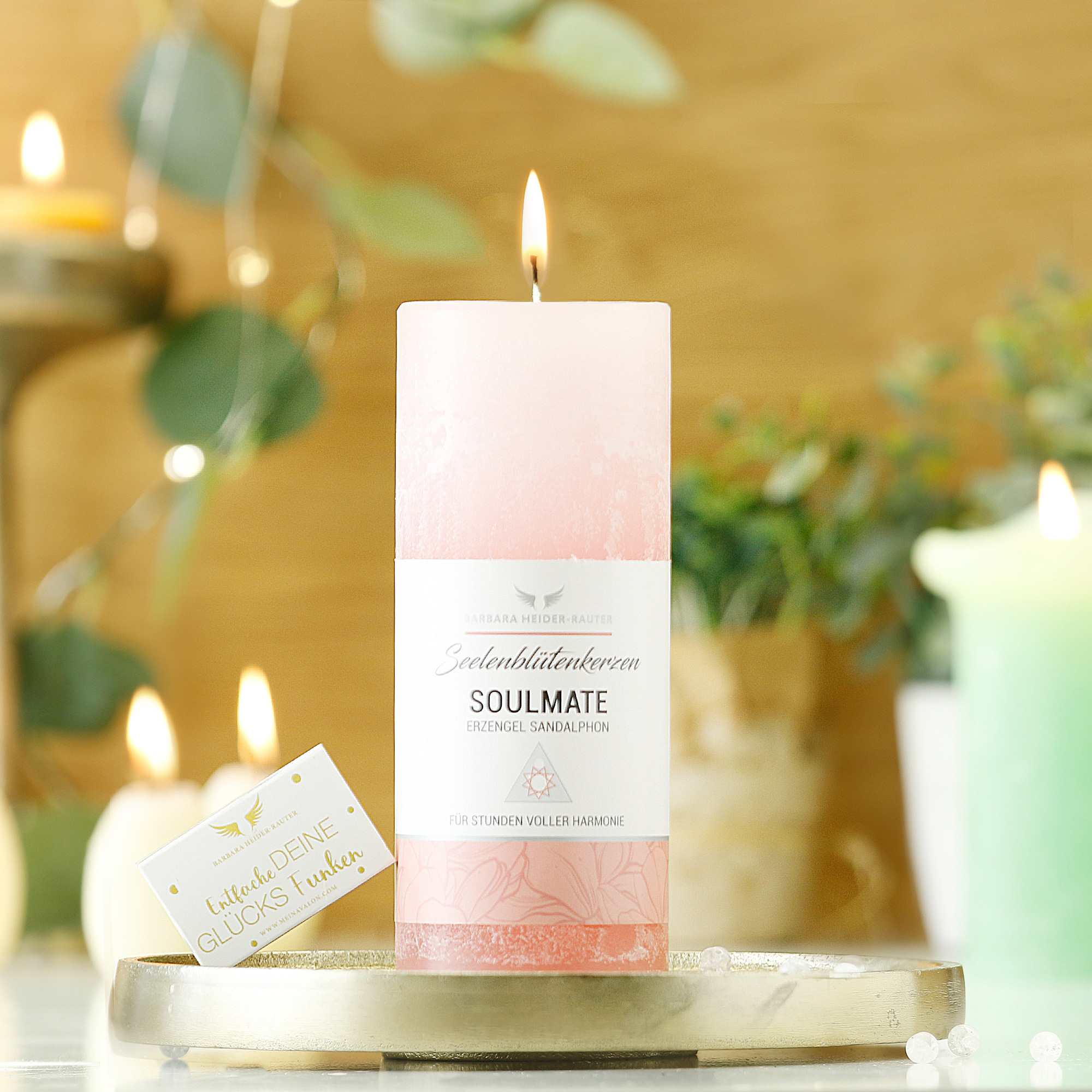 Seelenblütenkerze Soulmate: Für mehr Harmonie und Verbundenheit