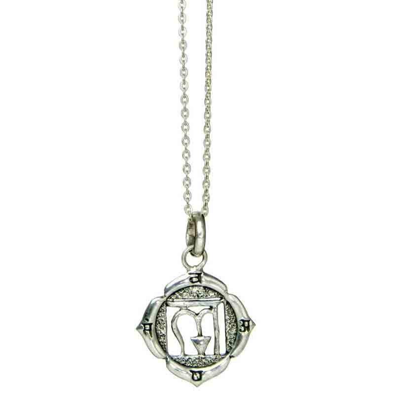 Anhänger BASISCHAKRA Silber