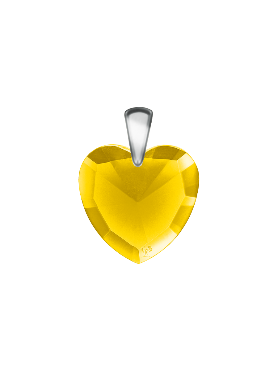 Elohim Kristall-Herz Gelber Strahl der Firma LichtWesen