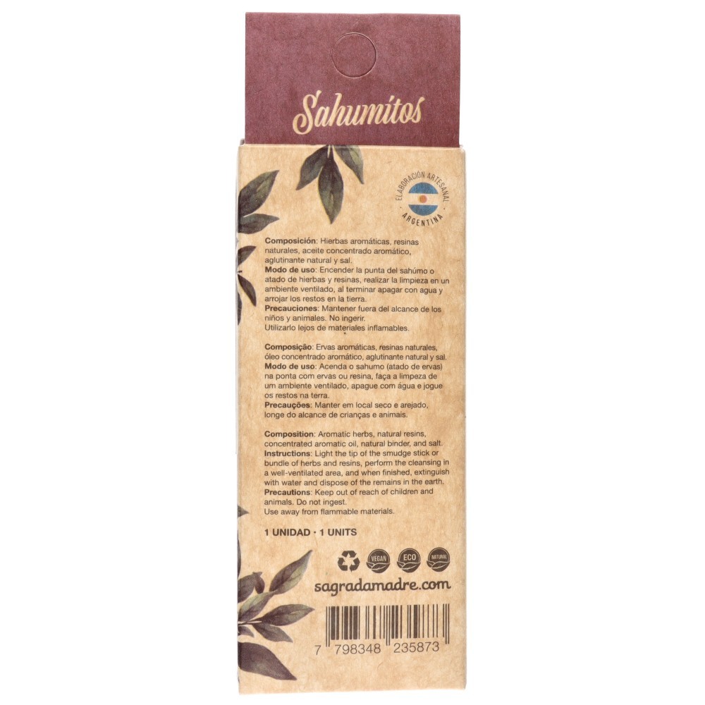 Sagrada Madre Sahumito – White Sage Purification