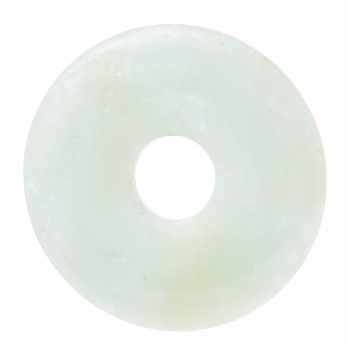 Aquamarin Donut 30mm Ø