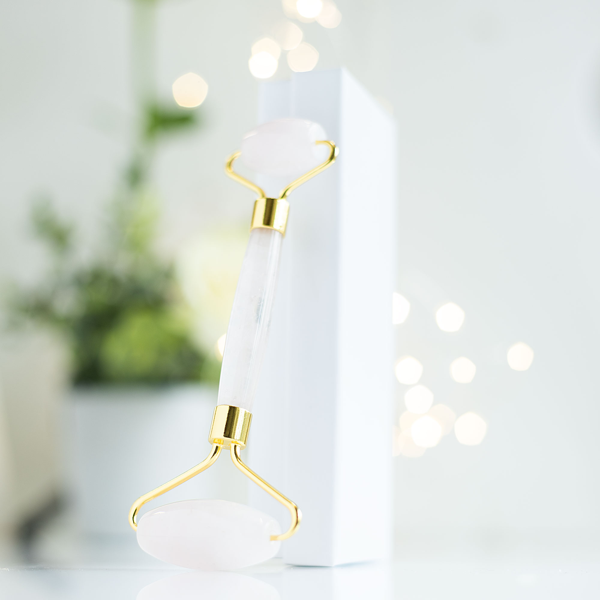 Massage Roller Rosenquarz