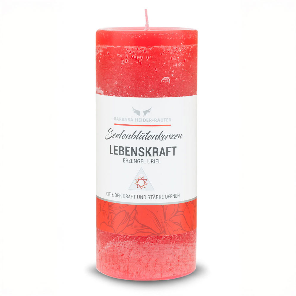 Seelenblütenkerze "Lebenskraft"
