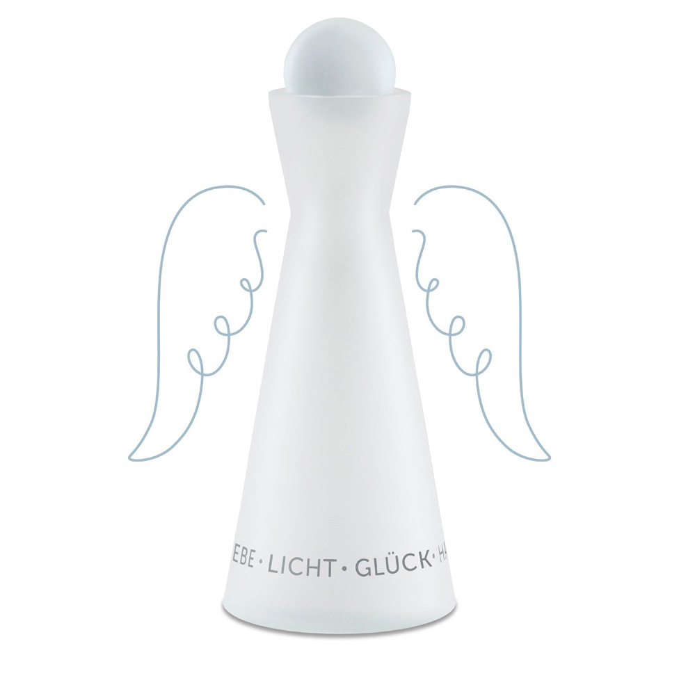 Karaffe "Angels Choice" mit matter Glaskugel