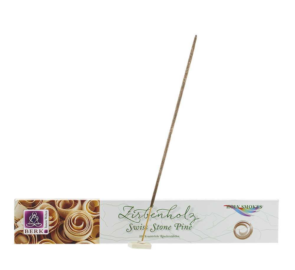 Zirbenholz Räucherstäbchen 100% Naturrein von Berk