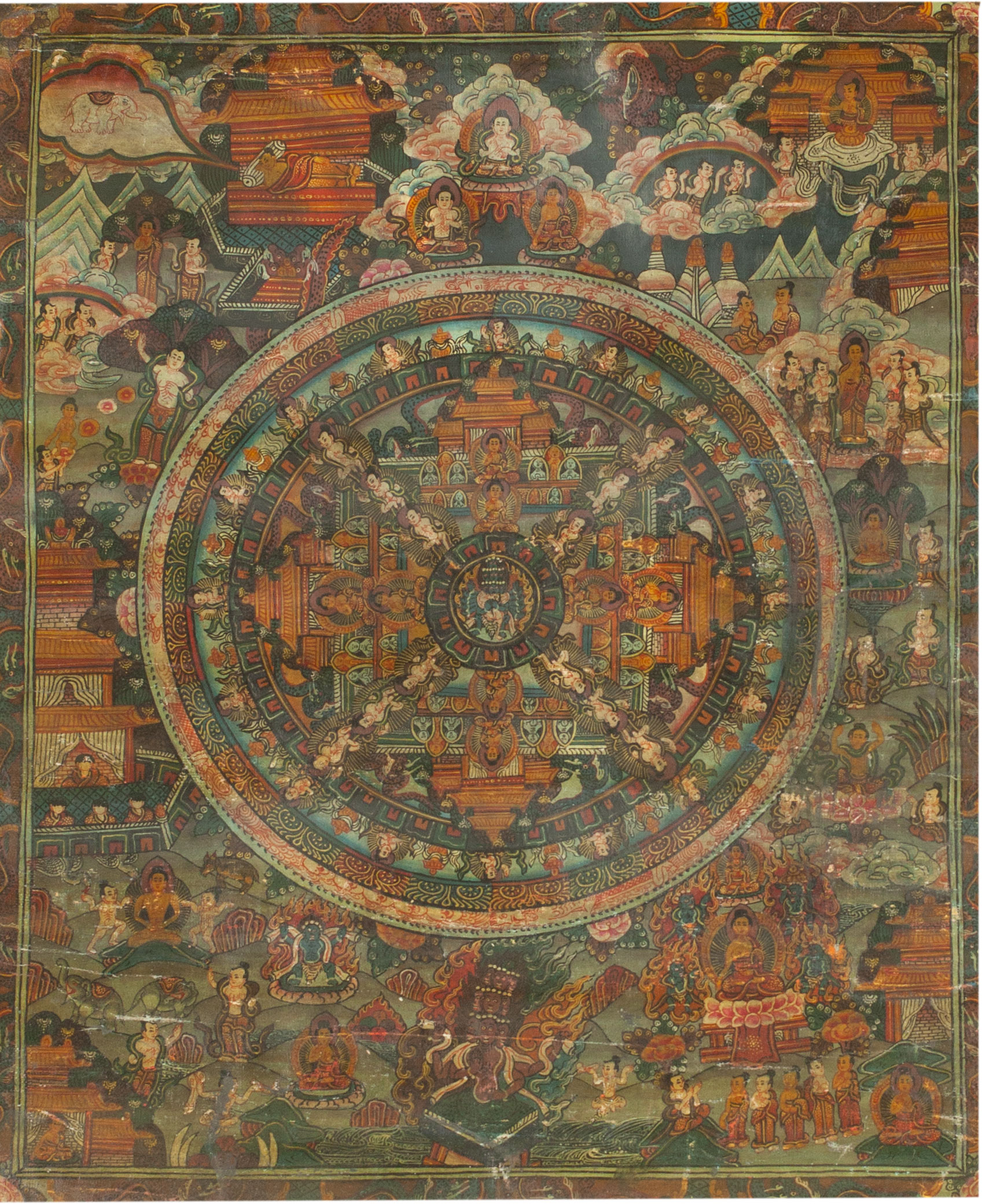 Buddha Mandala Thangka Nr.3