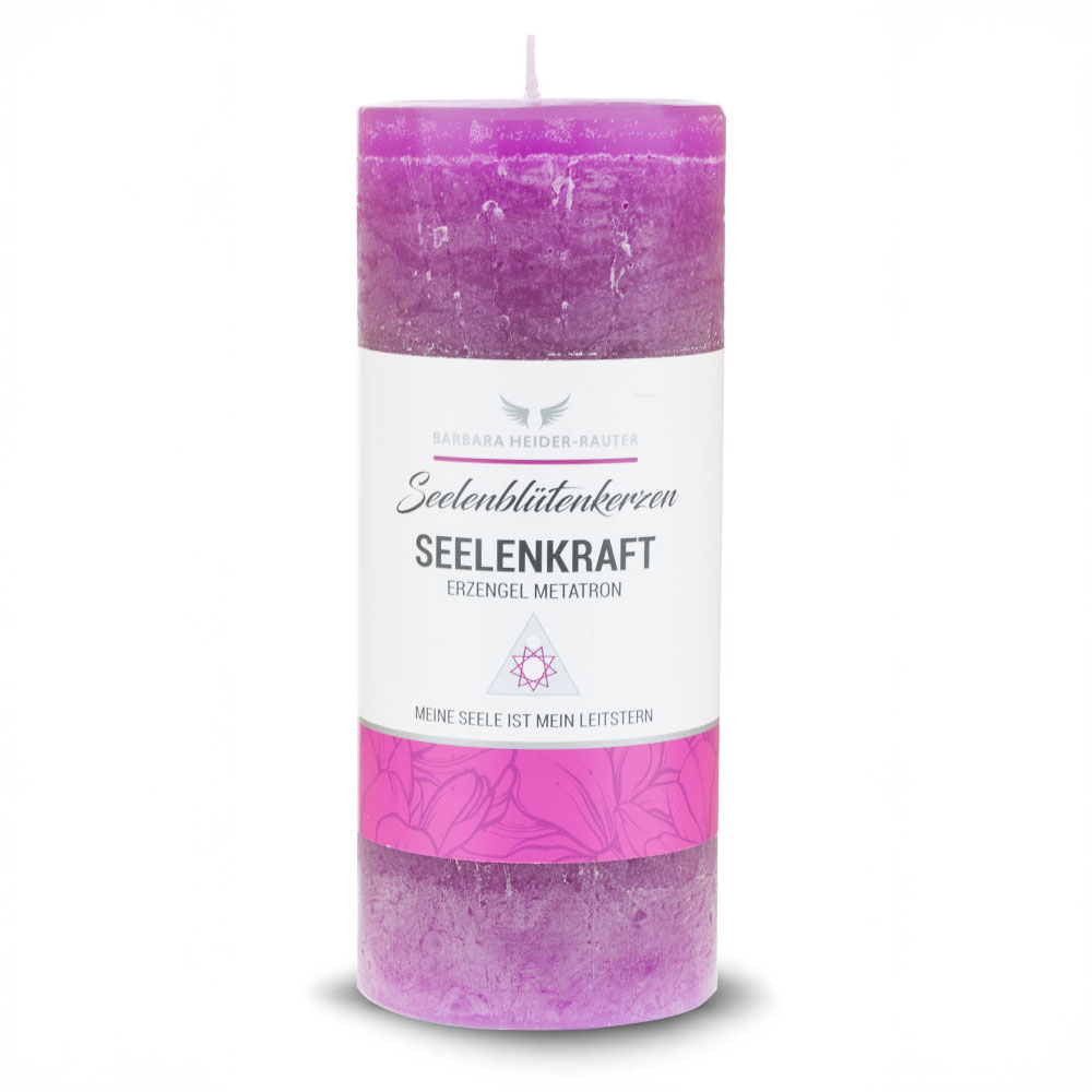Seelenblütenkerze "Seelenkraft"