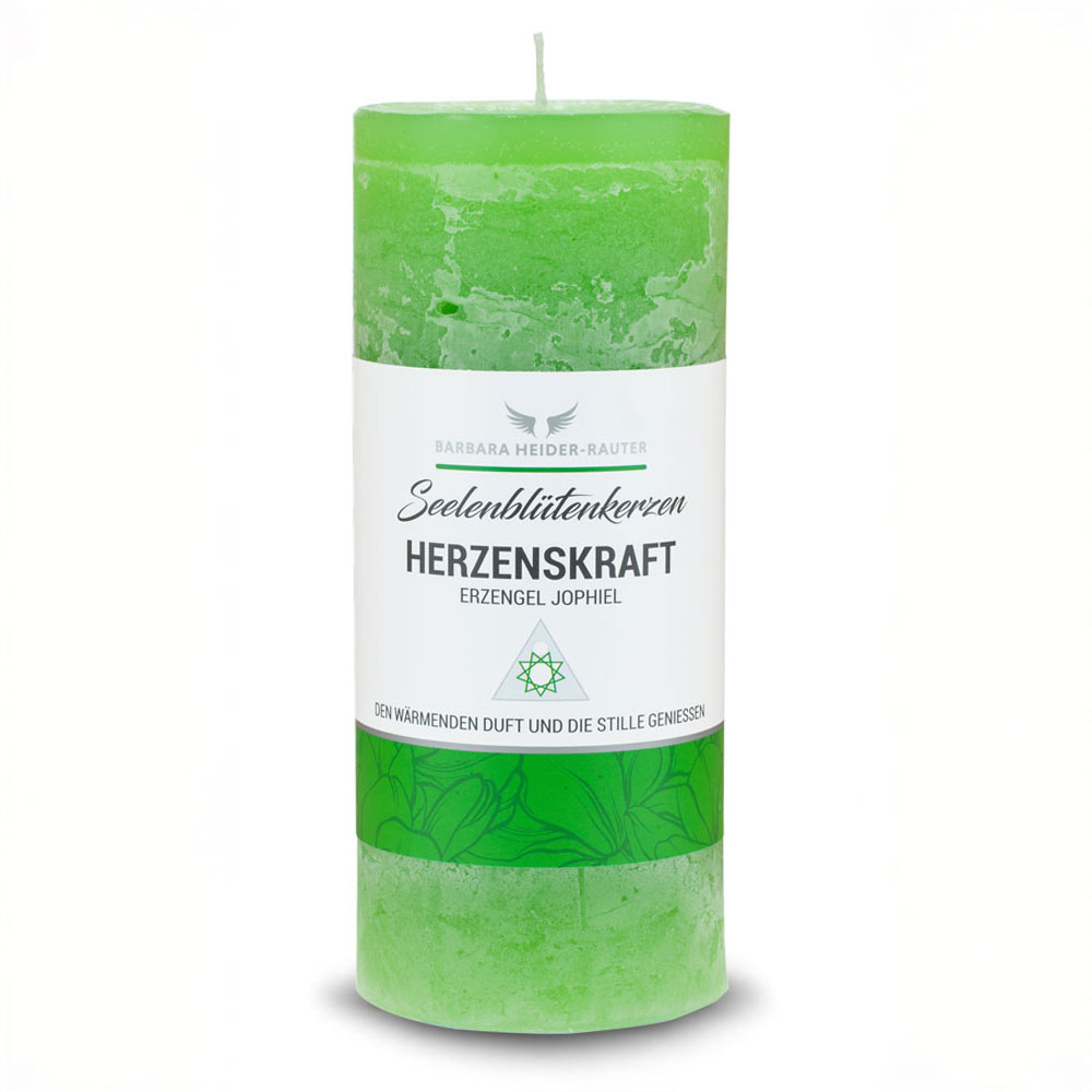 Seelenblütenkerze "Herzenskraft"