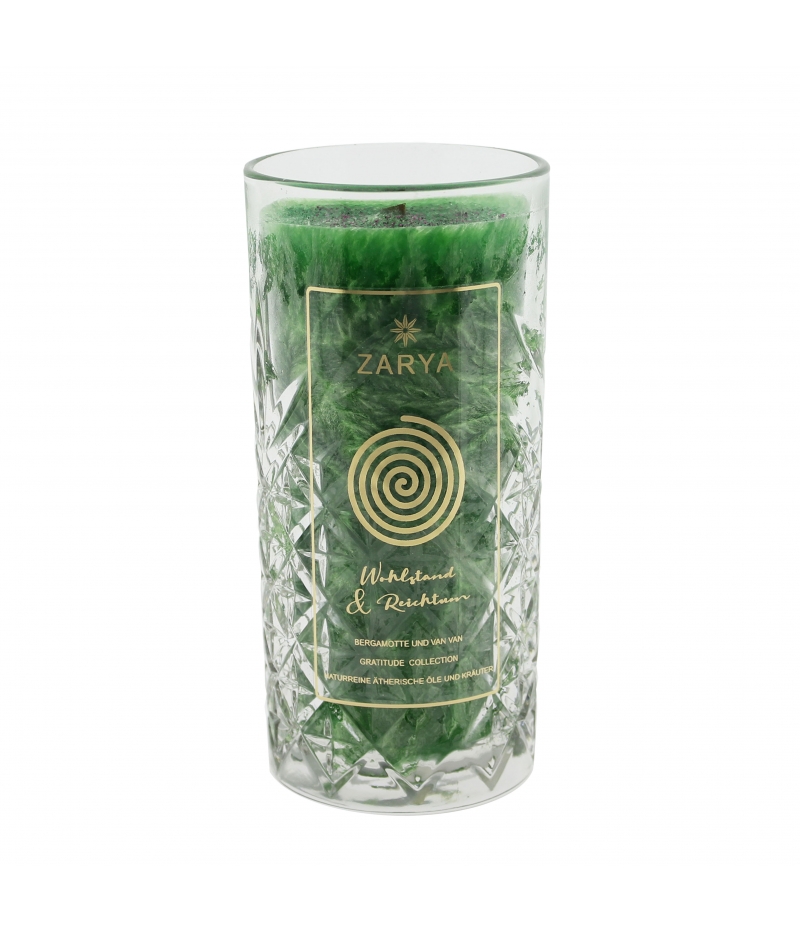 Wohlstand und Reichtum - Dankbarkeitskerze