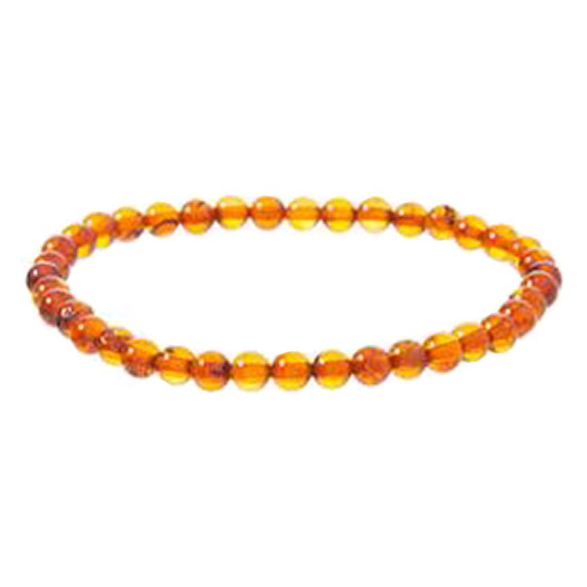 Bernstein-Armband, runde Kugeln