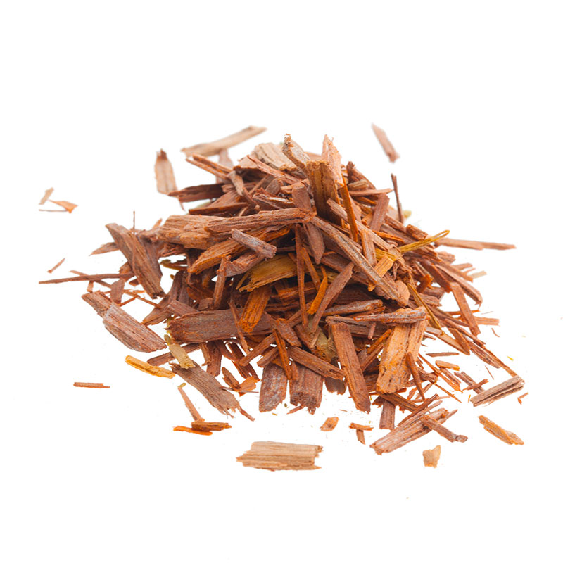 Rotes Sandelholz zum Räuchern