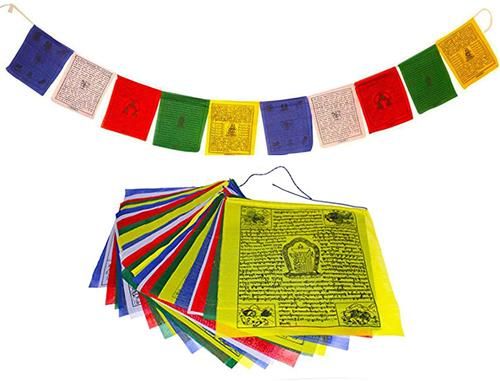 Gebetsfahne „Windpferd“ (Lung-Ta) – Gebete auf Schwingen des Windes