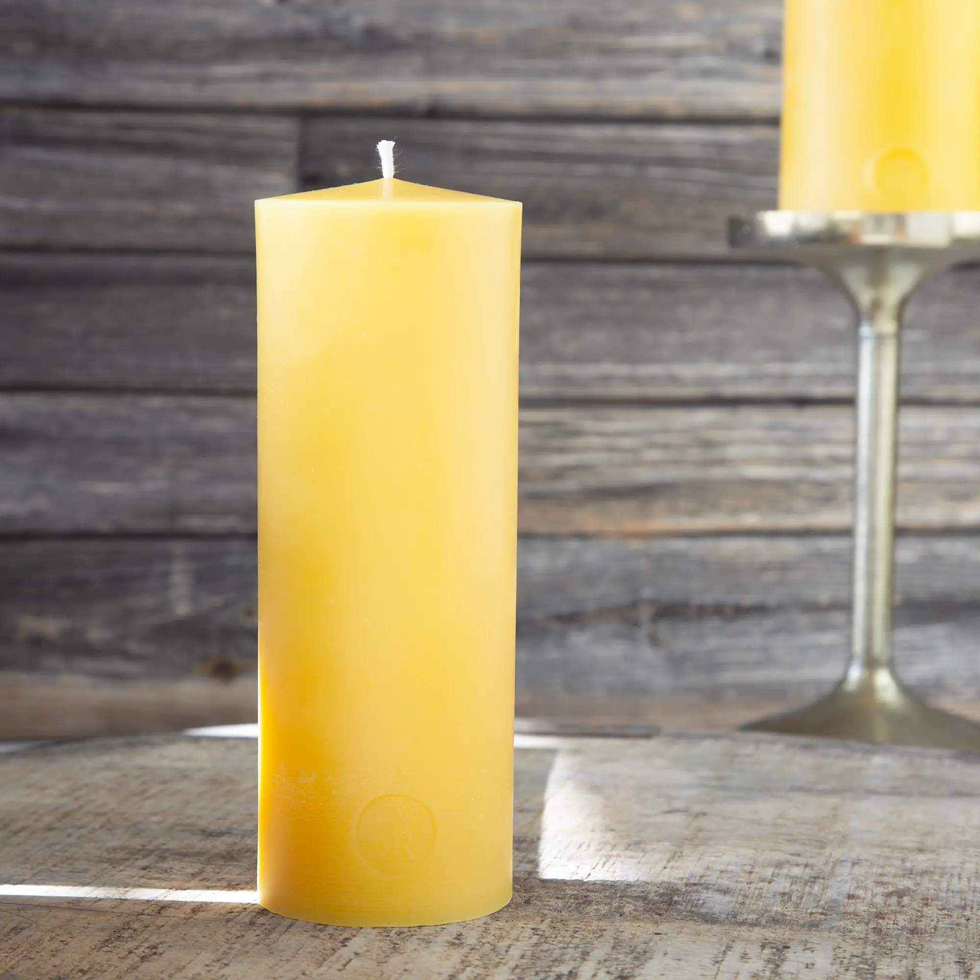 Bienenwachskerze Stumpenform, Gr4